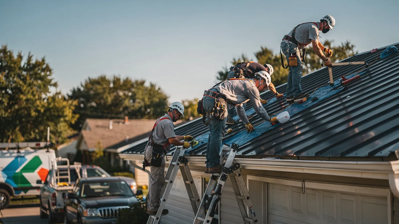 Metal Roof Installation in Spalding, MI near me